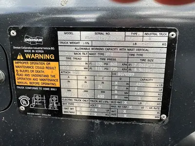 Used 2015 DOOSAN G25E-5 Liquid Propane Forklifts Utah US | Global Remarketing #1286000