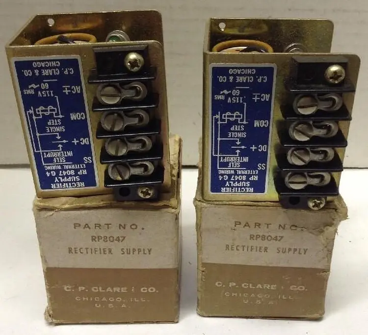 New | in-Stock C. P. CLARE CO. RP 8047 Power Converters - Battery Chargers Ohio US | Surplus Asset Holdings #1234731