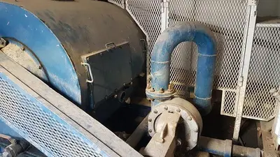 USED EMSCO F-500 TRIPLEX MUD PUMP