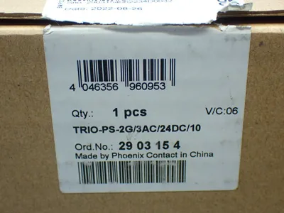 New | in-Stock PHOENIX CONTACT 2903154 DIN Rail Power Supplies Ohio US | HGR 24 #1406441