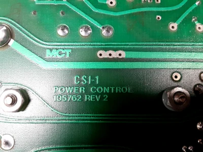 USED MCT CRT CONTROLLER CSI-1 BOARD, PN #83-37-0013