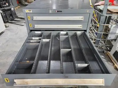 30" x 30" x 60" 9-Drawer Tool Cabinet