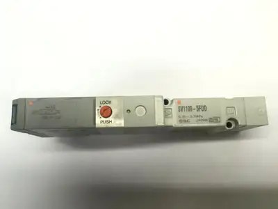USED SMC SINGLE SOLENOID VALVE, 2 POSITION