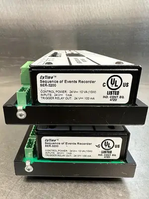 CYBER SCIENCES SER-3200 CYTIME EVENT RECORDER SER-3200 24VDC (BIN-1.2.2)