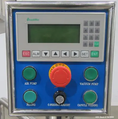 Semi-Automatic Capsule Filling Machine, Up to 25,000 Capsules/Hour
