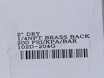 NEW PIC GAUGES 102D-204G