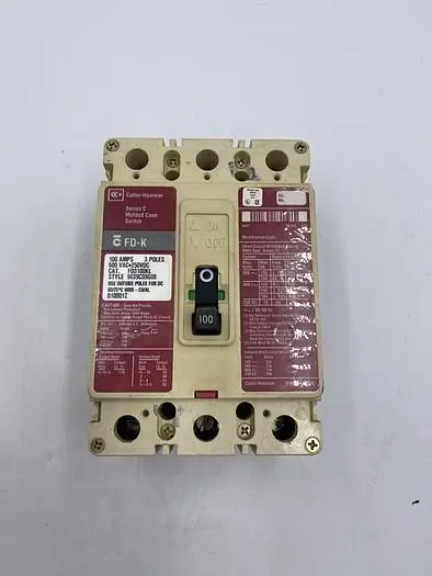 Used CUTLER HAMMER CUTLER HAMMER FD3100KL Misc Electrical & Power Parts | ND Industrial Surplus #1214427