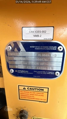 Used 2023 HYUNDAI HL960A HD Wheel Loaders Florida US | National Equipment Dealers #1422220
