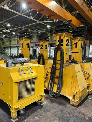 J&R 502-4-30 LIFT-N-LOCK Hydraulic Gantries | CNCsurplus (8)