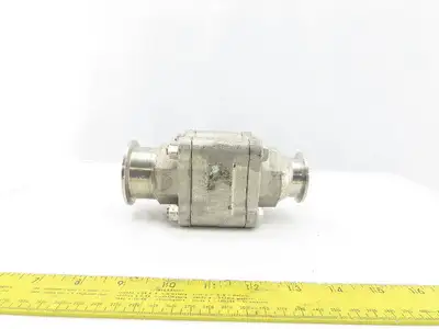 2" To 1-1/2" Stainless Steel Sanitary Ball Valve Reducer