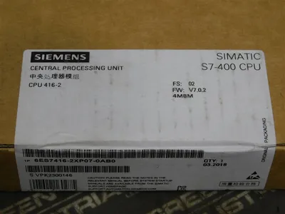 USED SIEMENS 6ES7416-2XP07-0AB0