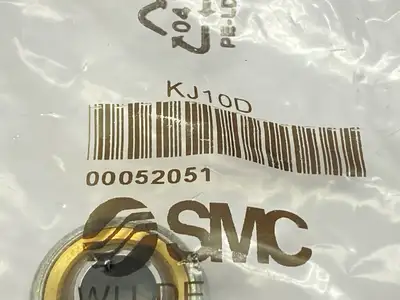 KJ10D | SMC  Female Steel Rod End M10 x 1.25mm Thread 25mm Bore LOT OF 2 - New