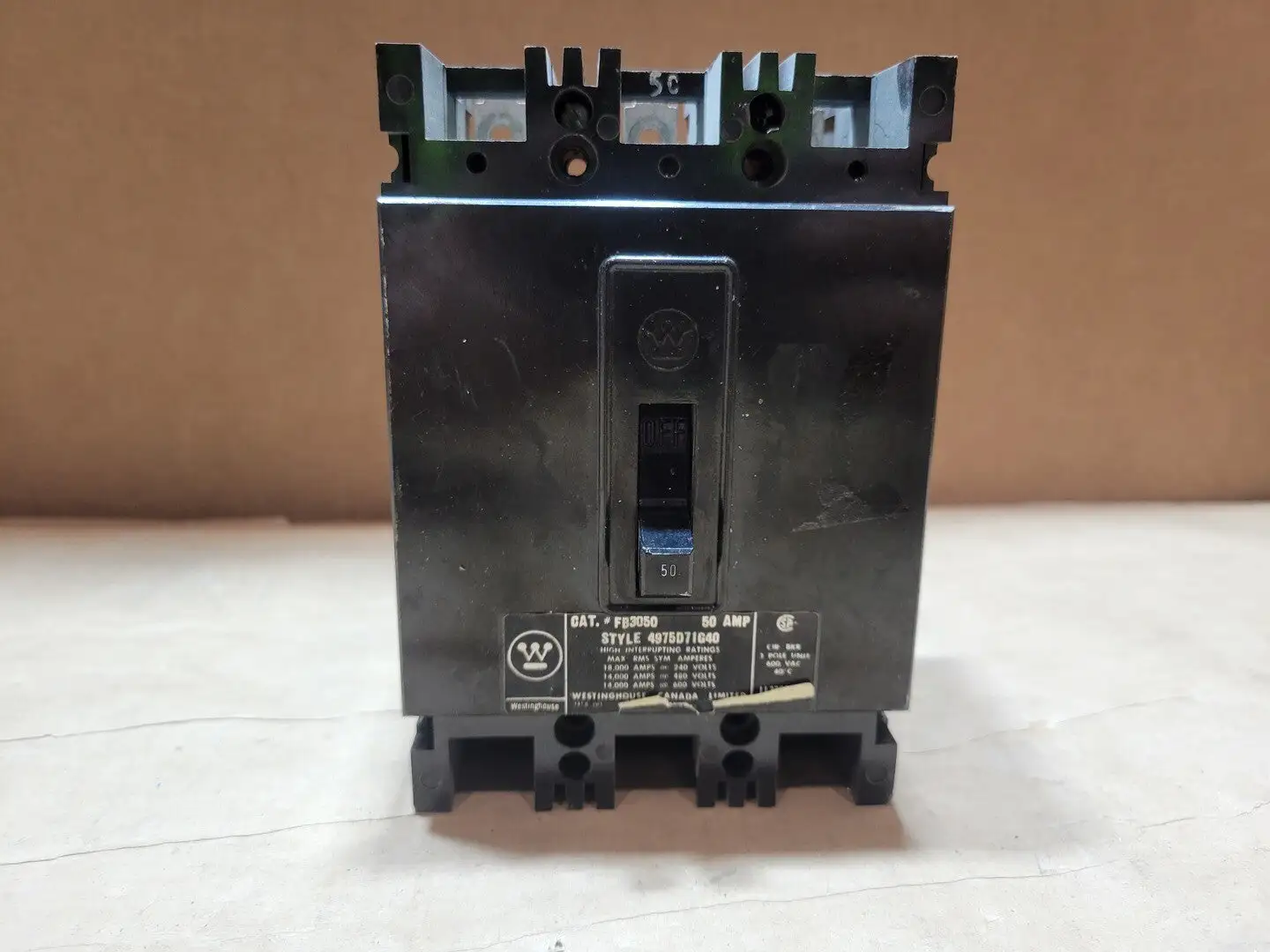 USED WESTINGHOUSE FB3050