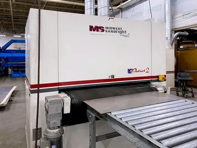 Used 2013 MIDWEST SANDRIGHT P2575MDB Wide Belt Sanders Illinois US | Machine Factory Outlet #1264365