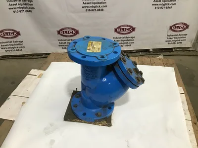 Apollo 125YF04P125E YCF SERIES 4″ CLASS 125 CAST IRON WYE STRAINER
