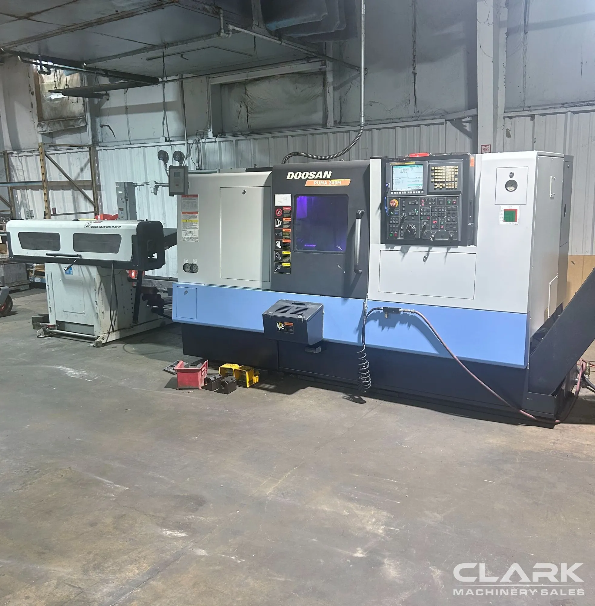 2013 DOOSAN PUMA 240MC & LNS BAR FEEDER