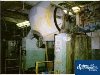 Used Patterson-Kelley 132 CU FT PATTERSON DOUBLE CONE VACUUM DRYER, S/S Double Cone - V Rotary Vacuum Dryers Ohio US | Federal Equipment Company #1542011
