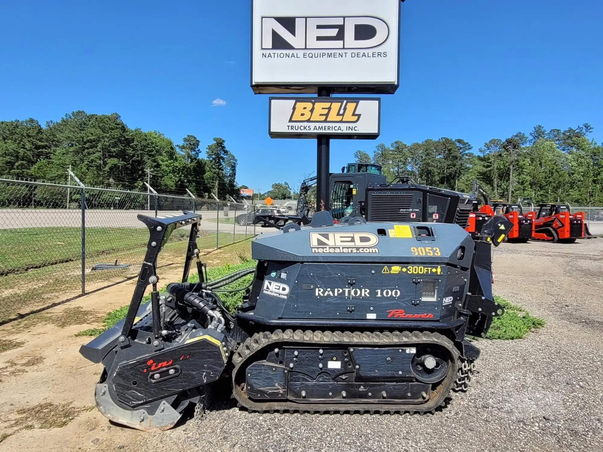 New | in-Stock 2023 PRINOTH RAPTOR 100 Forestry Grinders South Carolina US | National Equipment Dealers #1422726