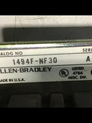 USED ALLEN BRADLEY 1494F-C633 SER B