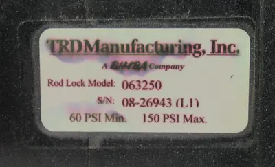 TRD Manufacturing Bimba 2 1/2" Bore 18" Stroke Pneumatic Cylinder