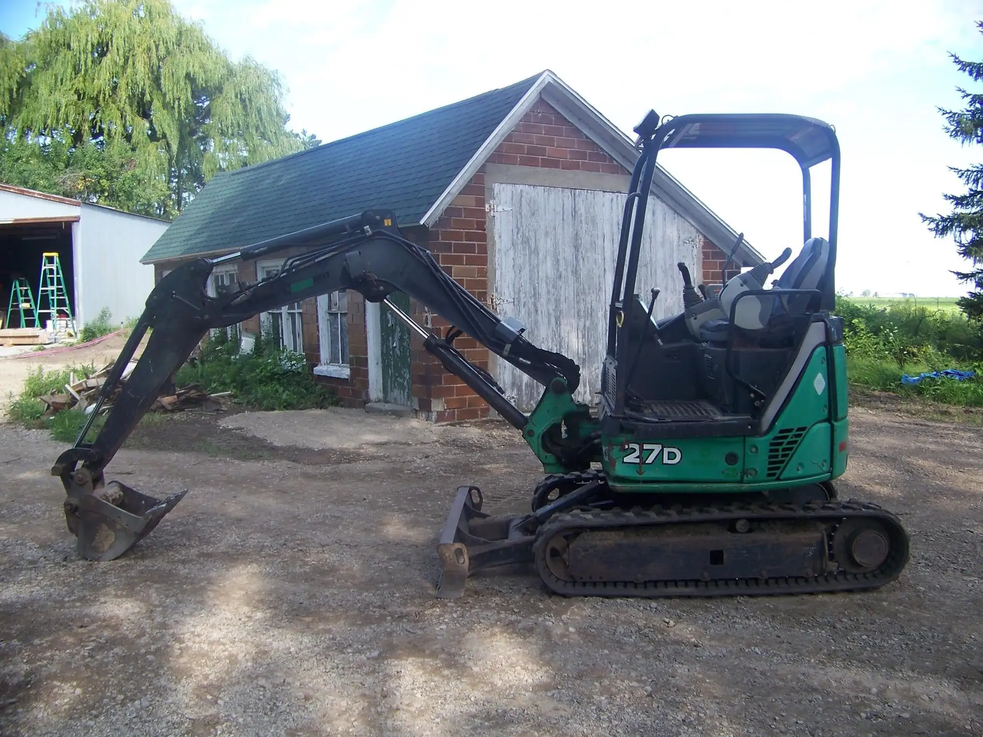 Used 2015 DEERE 27D Crawler Excavators - Mini Michigan US | NAS Sales #1557807