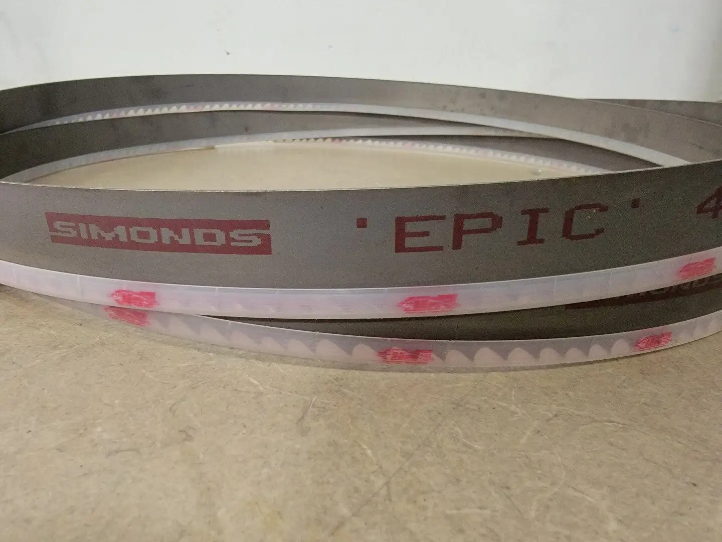 EPIC 4210 Band Saw Blades 138" (11'-6") x 1" Wide, 64-364300 (Set of 3)