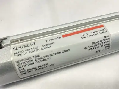 USED KEYENCE SL-C32H SAFETY LIGHT CURTAIN MAIN UNIT SET 32 OPTICAL AXES