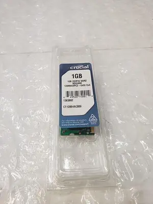 CRUCIAL CT12864AC800 1GB DDR2 SODIMM MEMORY