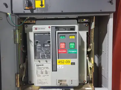 Low Voltage PDC / Switchgear Section, (1) 4000A, (5) 1200A Magnum DS Breakers, 600V 3PH