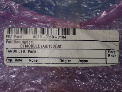 New | in-Stock FANUC A03B0819C104 PLC Input & Output Ohio US | HGR 24 #1069547