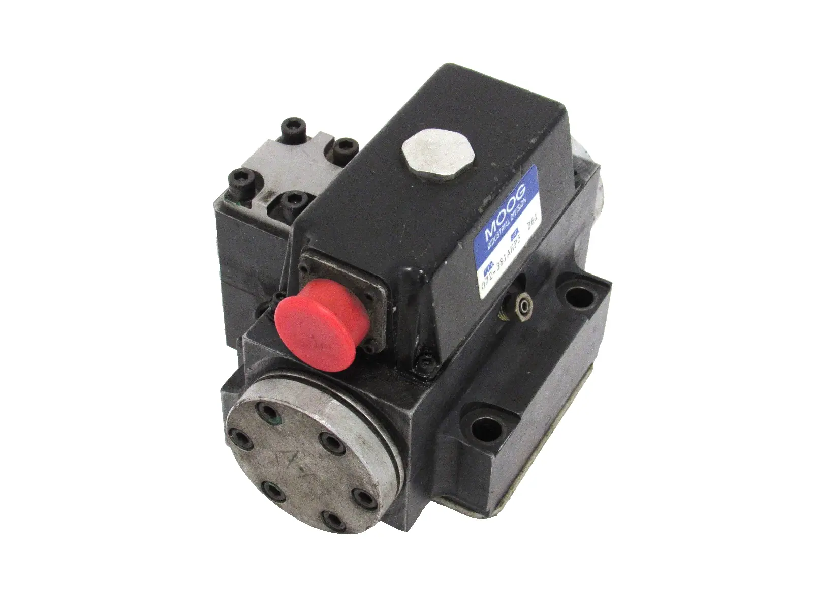 USED MOOG 072-381AHP5 SERVO VALVE 072381AHP5