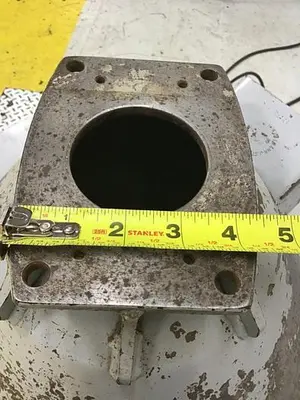 USED METAL FABRICATOR HOPPER