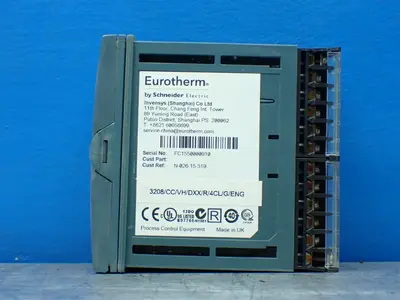 Used EUROTHERM 3208/CC/VH/DXX/R/4CL/G/ENG Temperature Controls Ohio US | HGR 24 #802942