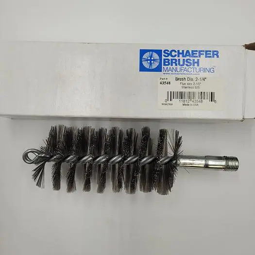 New | in-Stock SCHAEFER SCHAEFER STAINLESS STEEL BRUSH MFG PT # 43548 2-1/4" DIA. Brushes | ND Industrial Surplus #1225463