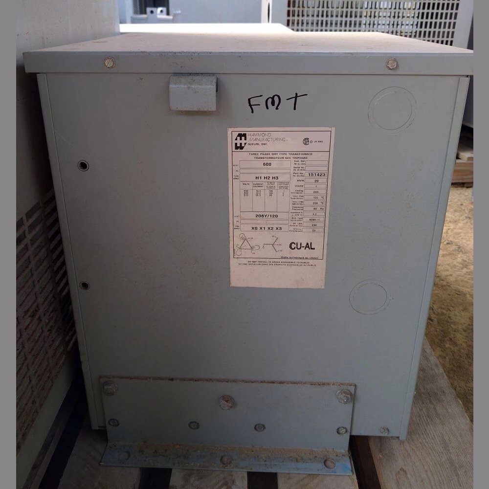 Hammond 20 kVA Transformer