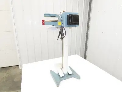Uline H-89 18" Foot-Operated Impulse Sealer 120V Heat Seal