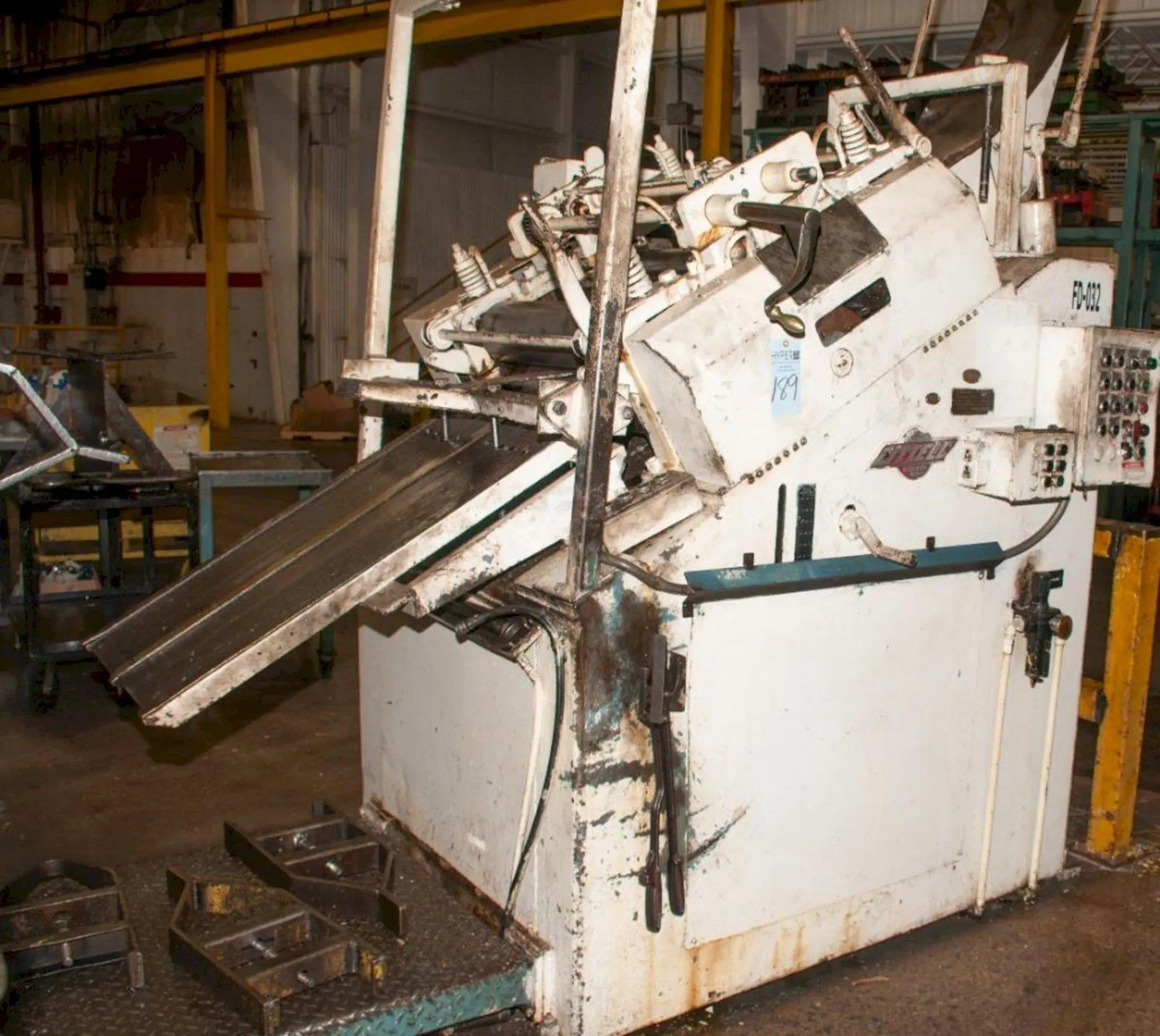 USED LITTELL 25" X .125" STRAIGHTENER