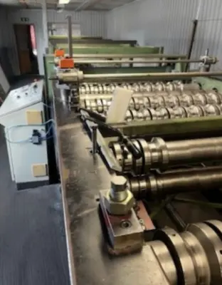 Used Roofing - Cladding Line 18mm