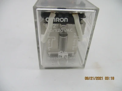 Omron 2W928 New, open box (120v coil, 10 amp) Relay