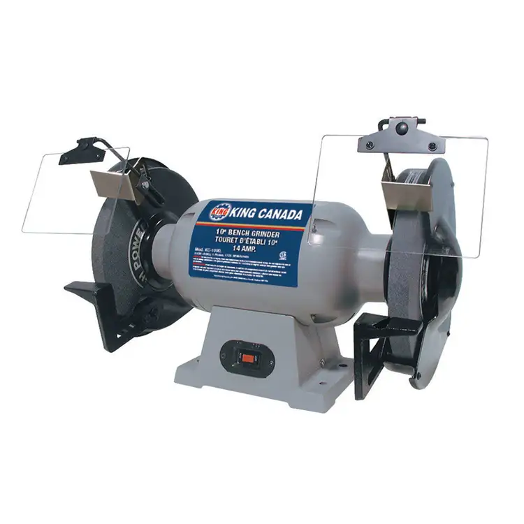 New | in-Stock KING CANADA KC-1090 Pedestal Type Grinders (Double End) British Columbia CA | Lenmark #237588