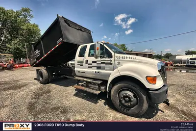 Used 2008 FORD F650 DUMP BODY Dump trucks Louisiana US | Proxy Equipment #1378350