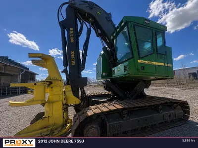 Used 2012 JOHN DEERE 759J Feller Bunchers Louisiana US | Proxy Equipment #1388654