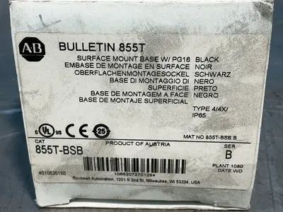 Used ALLENBRADLEY 855TBSB Electrical Controls Ohio US | HGR 24 #1545344