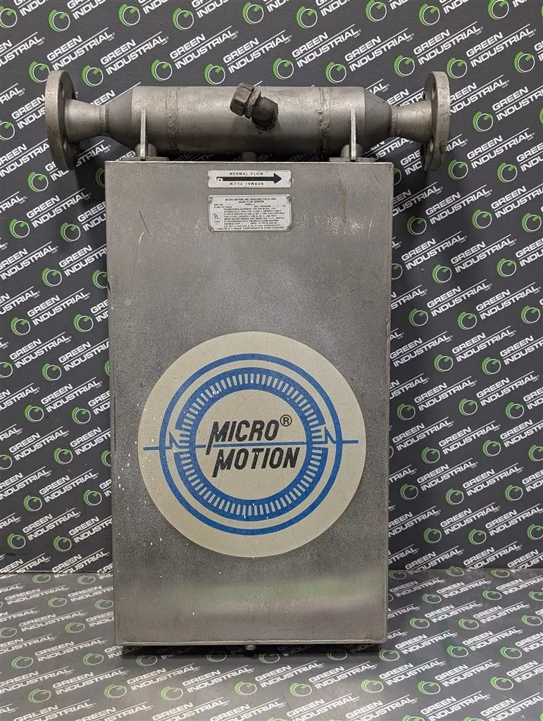 Micro Motion Model D 100S-SS Mass Flow Sensor Used