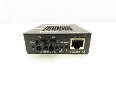 Transition J/FE-CF-03 100Base-FX to 100Base-TX Stand-Alone Media Converter