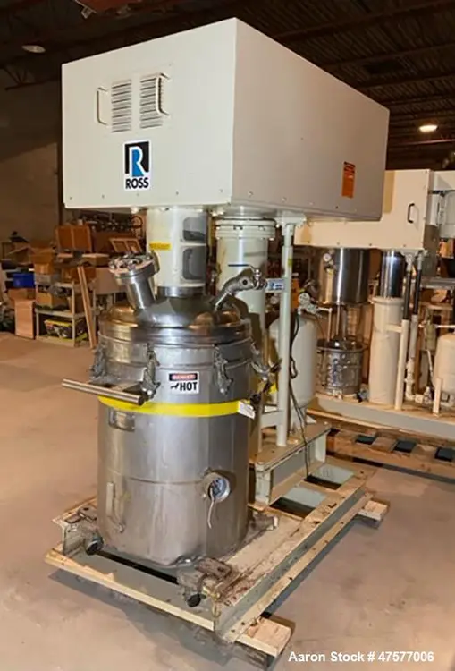Used ROSS INDUSTRIES HSM-40 Planetary Mixers Illinois US | Aaron Equipment #85796