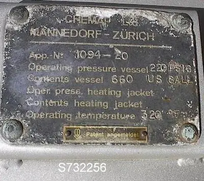 USED CHEMAP ENGINEERING 15M2