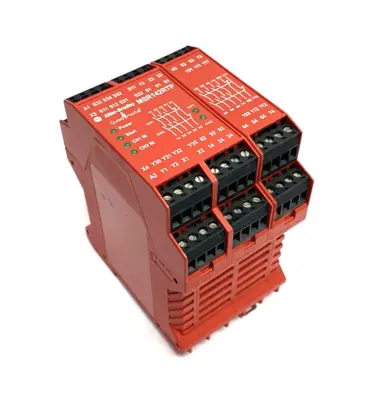USED ALLEN-BRADLEY SER. A GUARDMASTER MSR142RTP SAFETY RELAY, AUTO-RESET