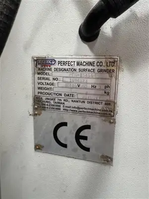 2016 Perfect PFG 1545AH Surface Grinder
