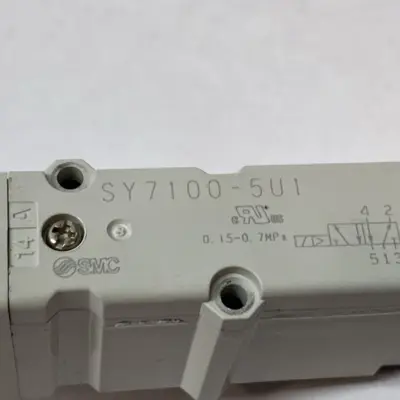 USED SMC SY7400-5U1 SOLENOID VALVE 4/5 PORT